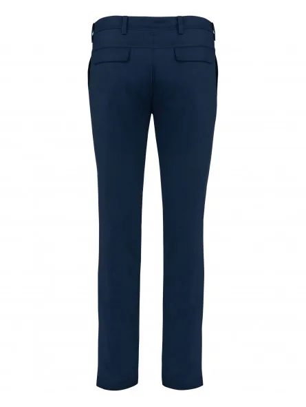 Pantalon de golf femme déperlant et léger bleu marine