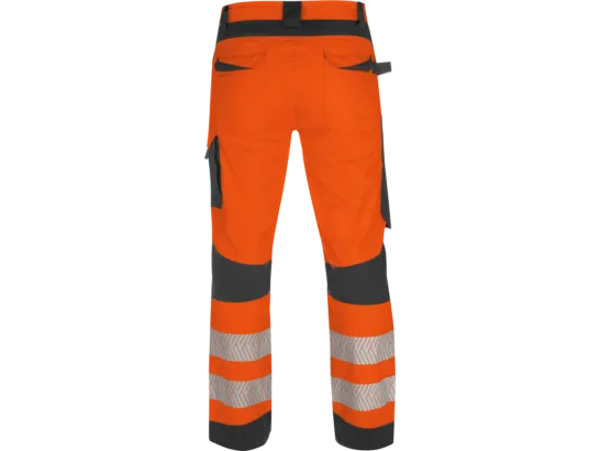 Pantalon de travail haute-visibilité fluo orange/anthracite Würth MODYF