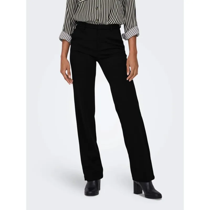 Pantalon tapered punto bleu marine femme - Tommy Hilfiger | wimod