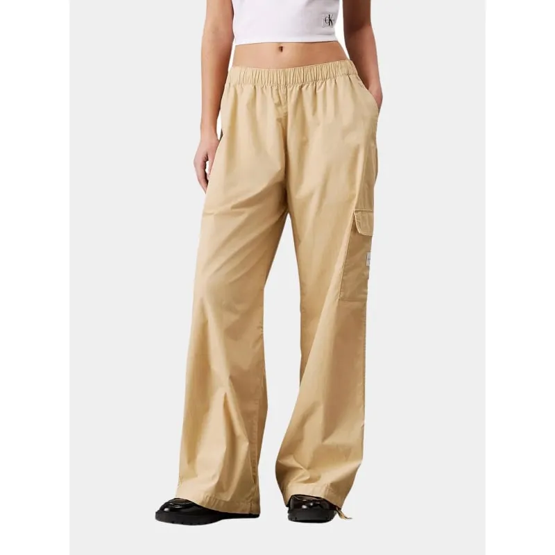 Pantalon tapered punto bleu marine femme - Tommy Hilfiger | wimod