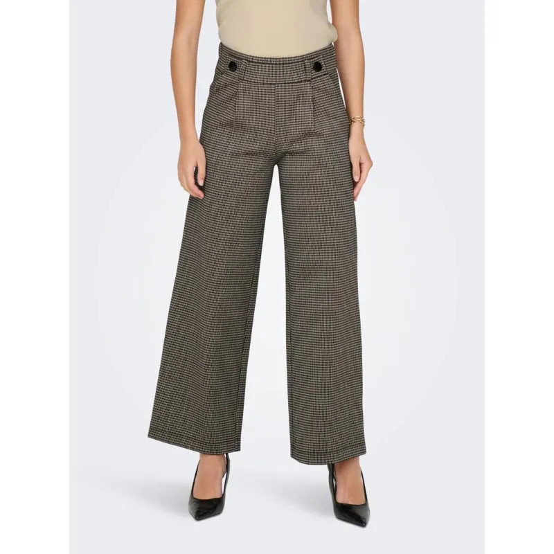 Pantalon tapered punto bleu marine femme - Tommy Hilfiger | wimod