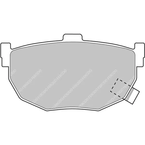 Plaquettes de frein FERODO DS2500 pour HYUNDAI Coupe ou Tiburon arrière