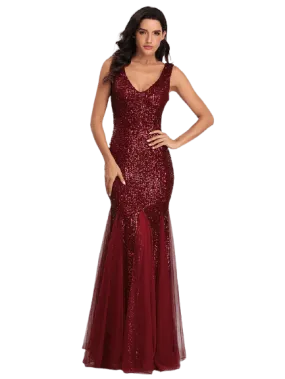 Robe Gatsby Mariage  Bordeaux