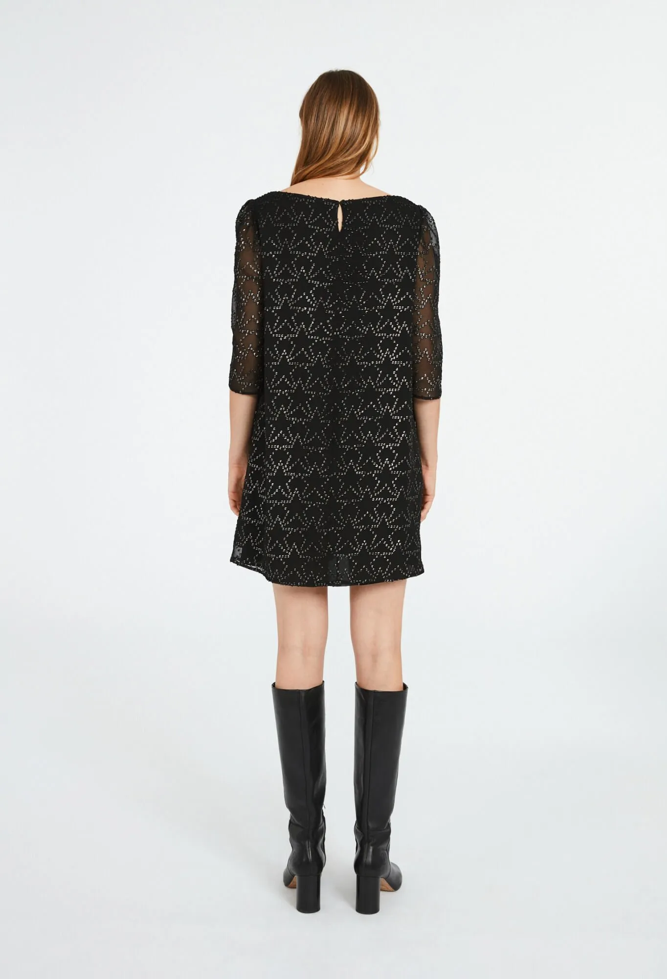 Robe Rififi manche 3/4 | Claudie FR