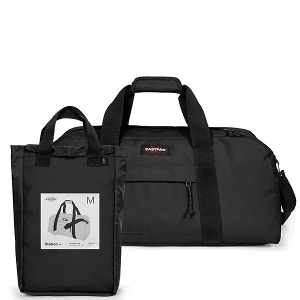 Sac polochon Station + 008 Black | Eastpak - Gandy.fr