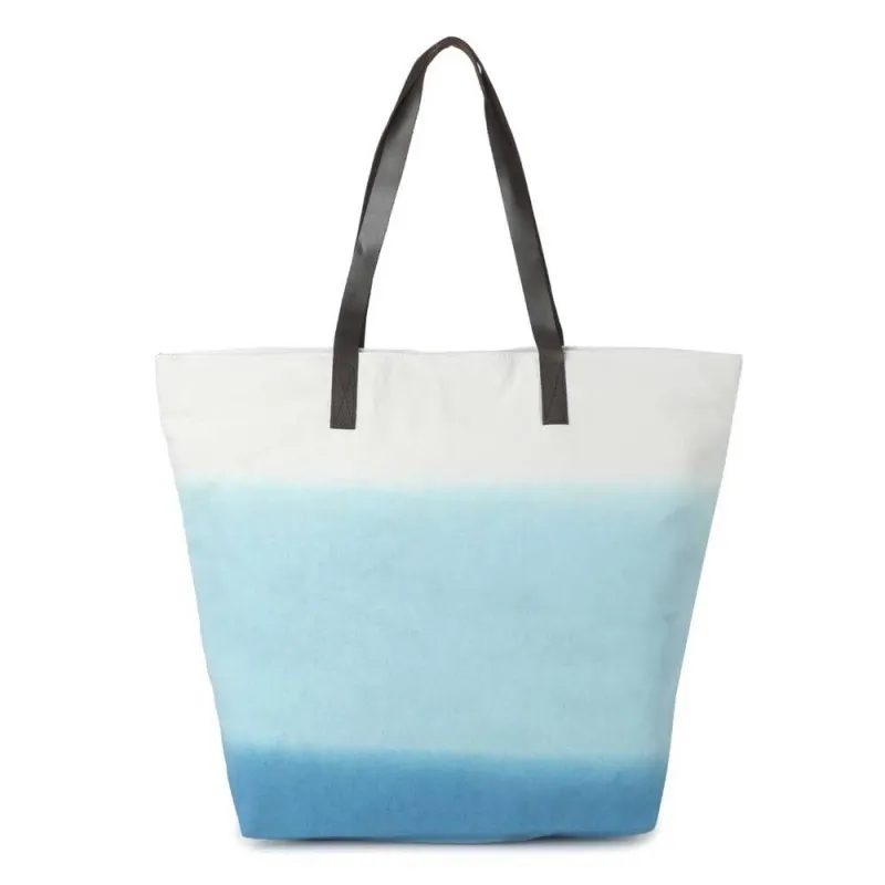 Sac shopping LES TROPEZIENNES "Haïti" bleu | Planetebag.com