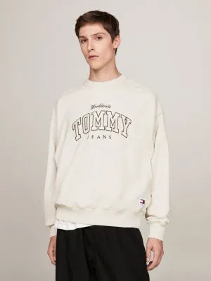 Sweat court Varsity coupe boxy | BEIGE | Tommy Hilfiger