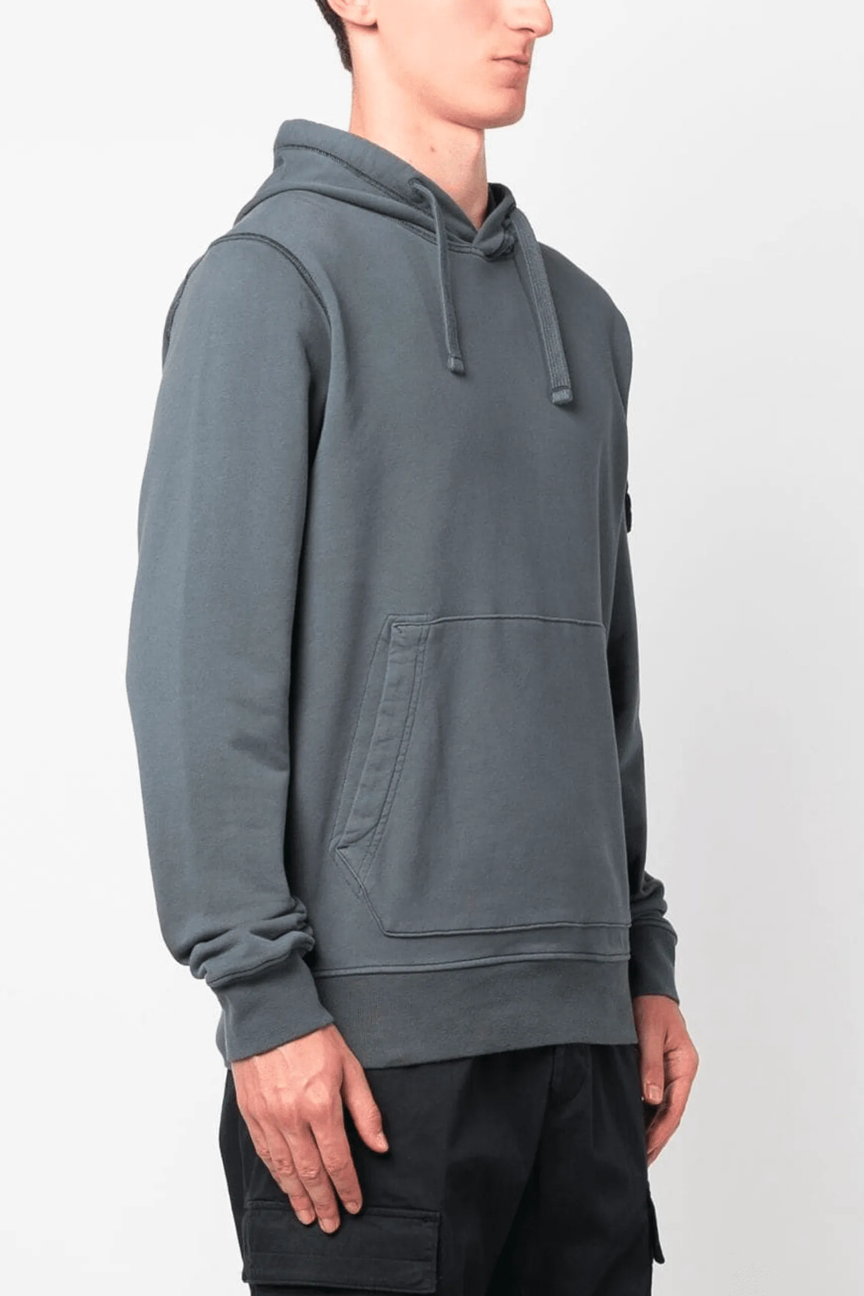 Sweat-Shirt Capuche Gris Foncé