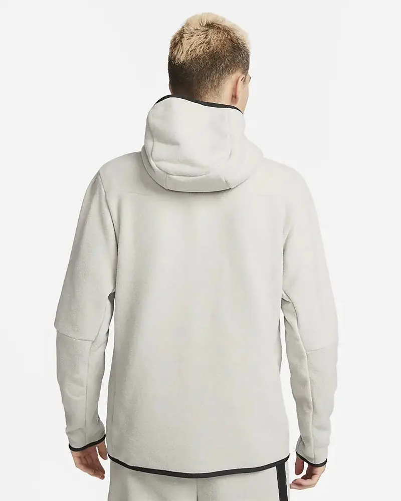 Sweat zippé à capuche Nike Sportswear Tech Fleece Gris pour homme