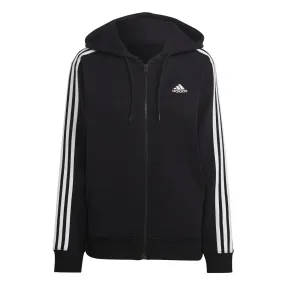 Sweatshirt régulier full zip à capuche molleton femme adidas Essentials 3-Stripes