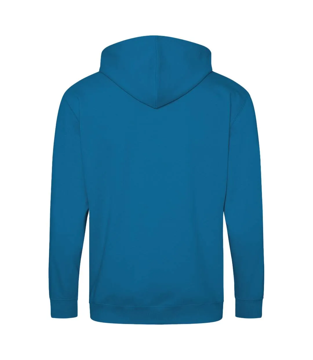 Sweatshirt à capuche et fermeture zippée homme bleu saphir Awdis