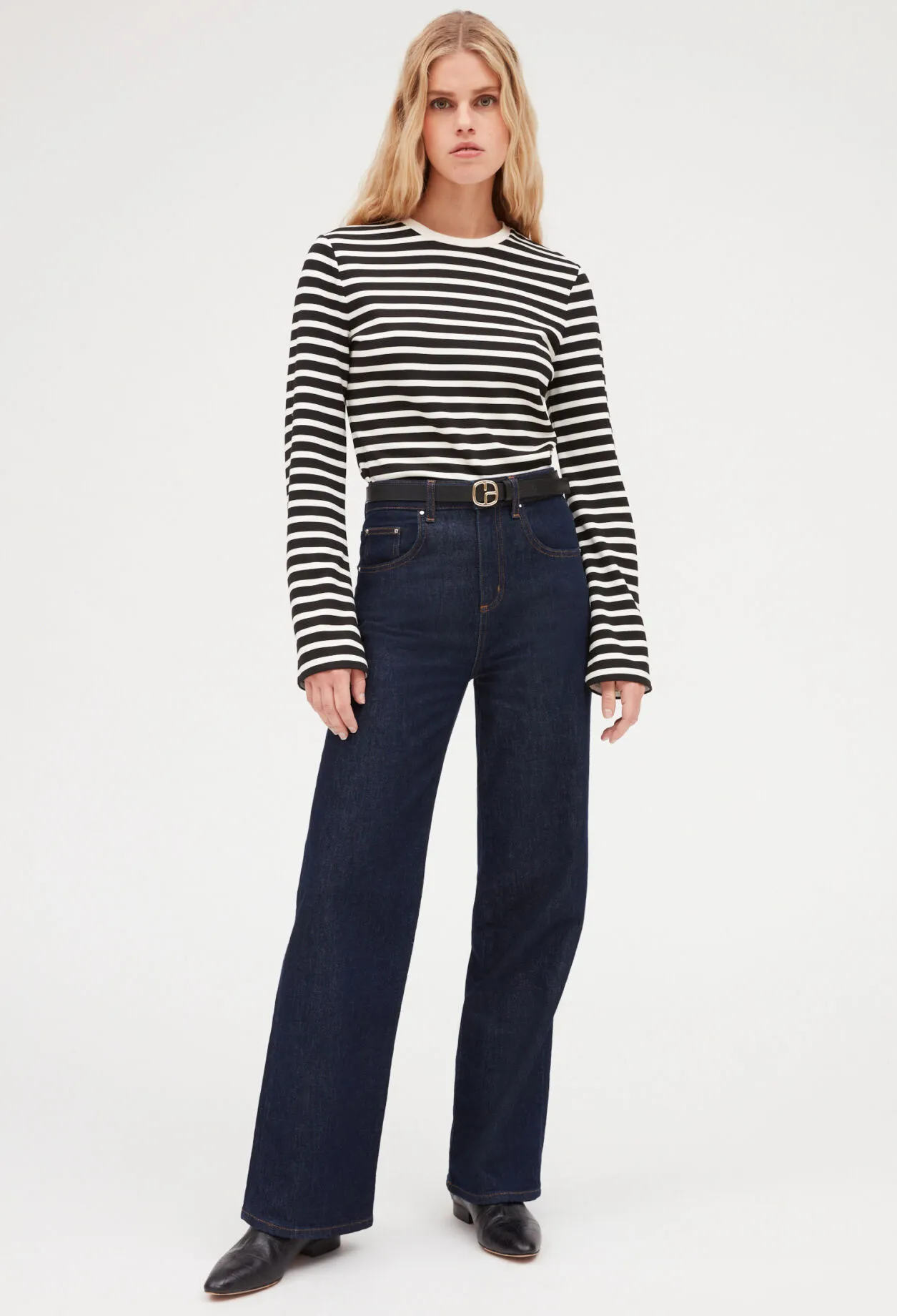 T-shirt bicolore rayures | Claudie FR