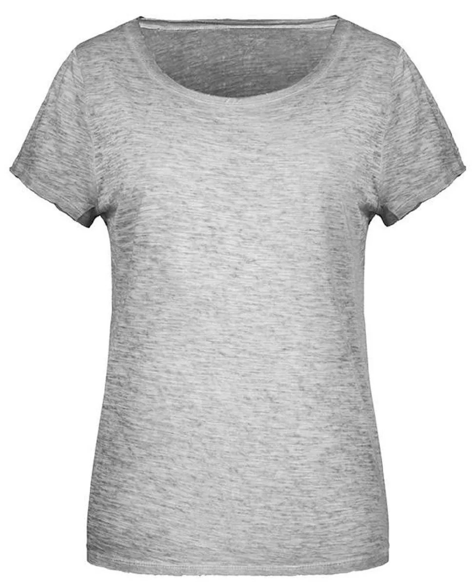 T-shirt bio - Femme - 8015 - gris clair 