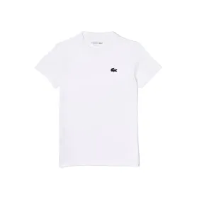 T-SHIRT FEMME LACOSTE SPORT BLANC