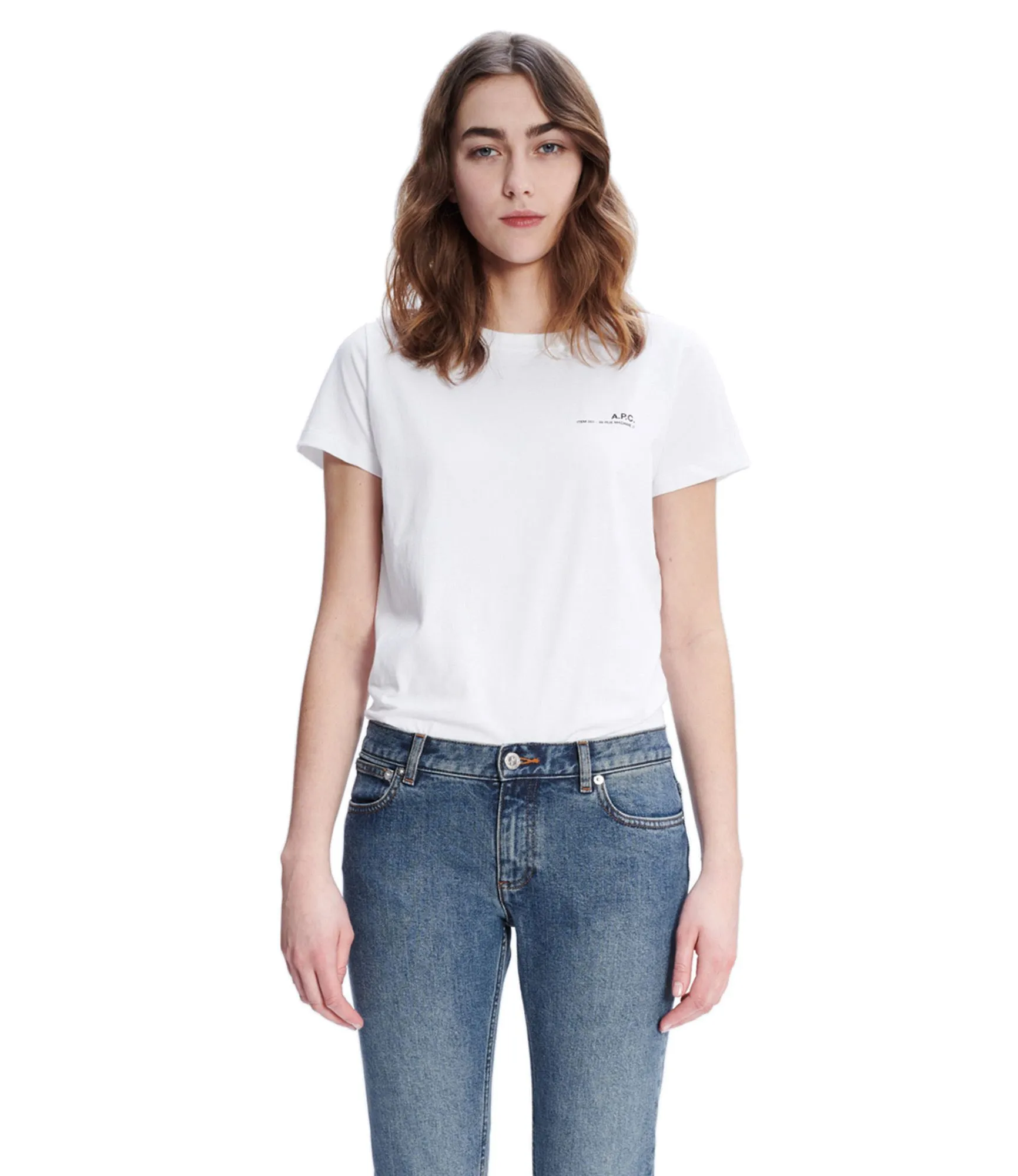 T-Shirt Item F Blanc | A.P.C.