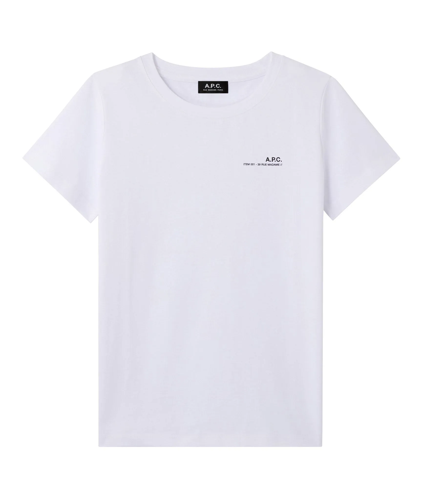 T-Shirt Item F Blanc | A.P.C.