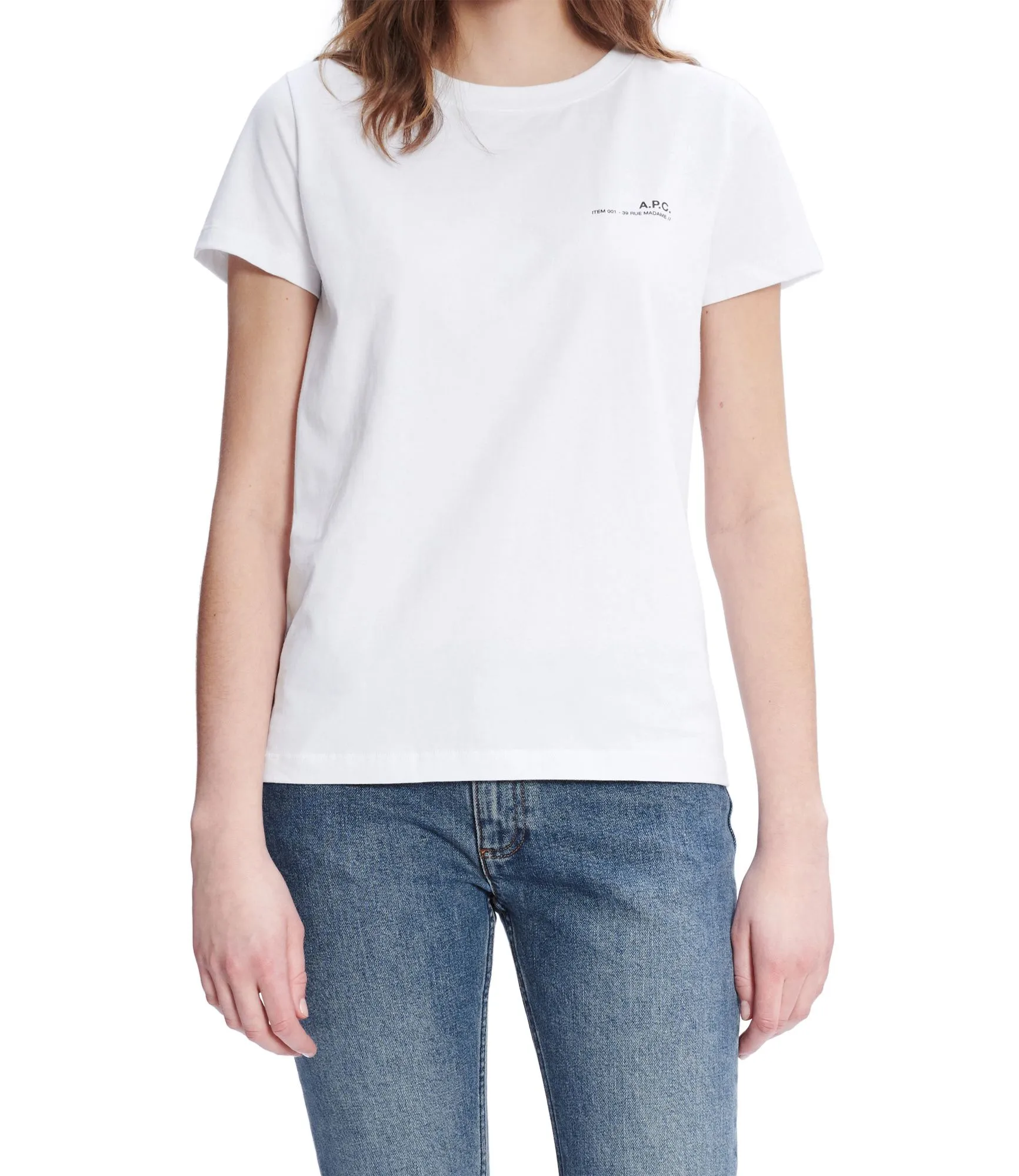 T-Shirt Item F Blanc | A.P.C.