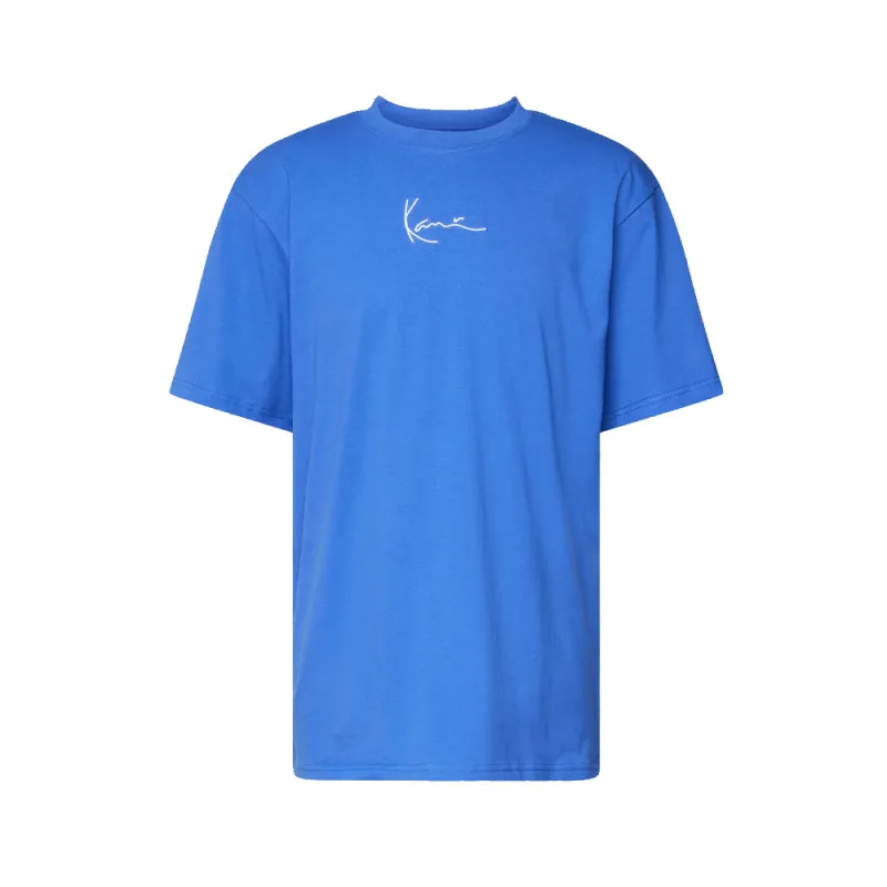 T-SHIRT KARL KANI SMALL SIGNATURE BLEU