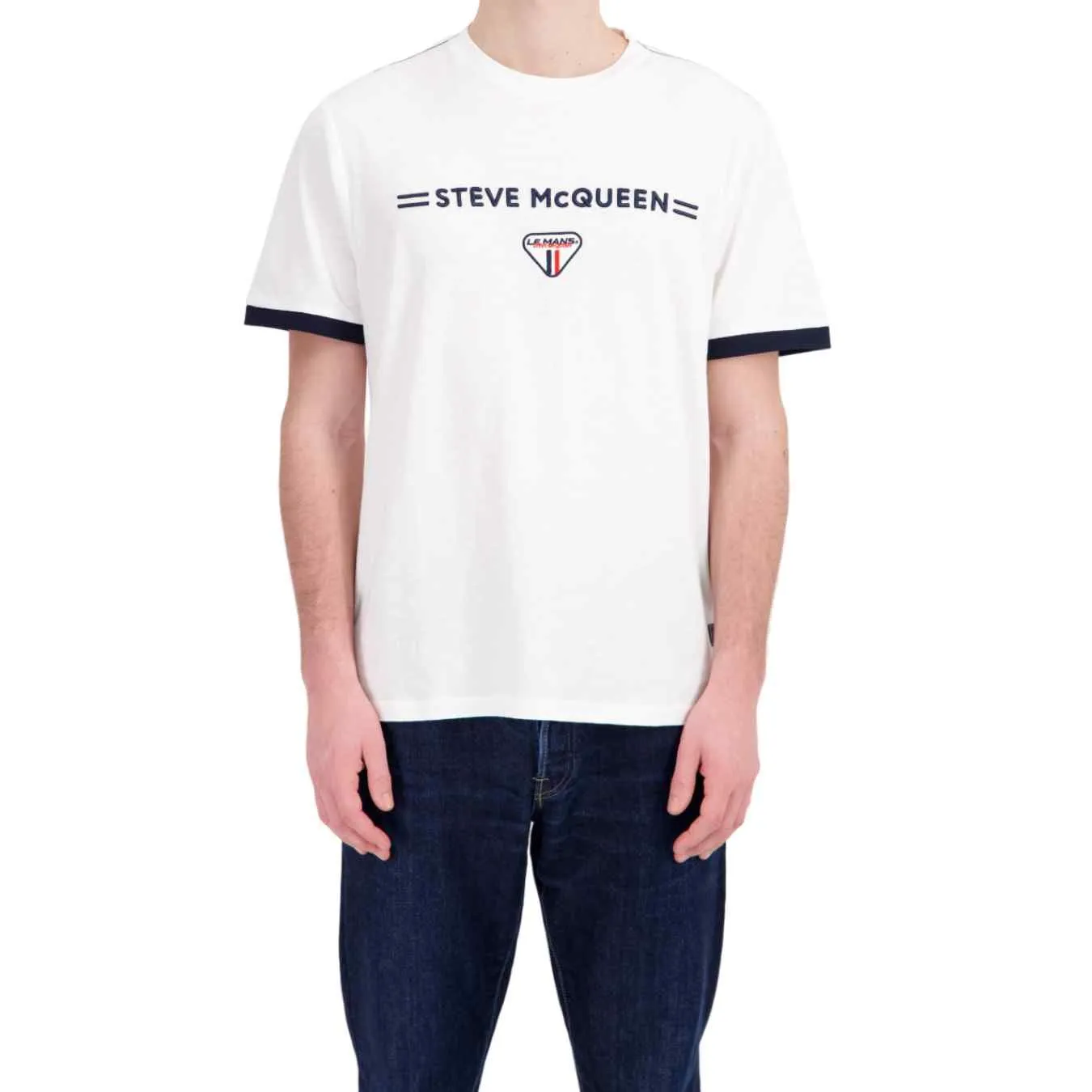 T-shirt STEVE MCQUEEN Corpo Blanc pour Homme