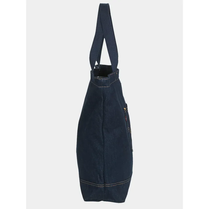 Tote bag denim poche bleu marine femme - Levi's | wimod