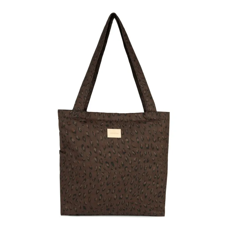 Tote bag Hyde Park - Leonie brown - NOBODINOZ - Perlin Paon Paon