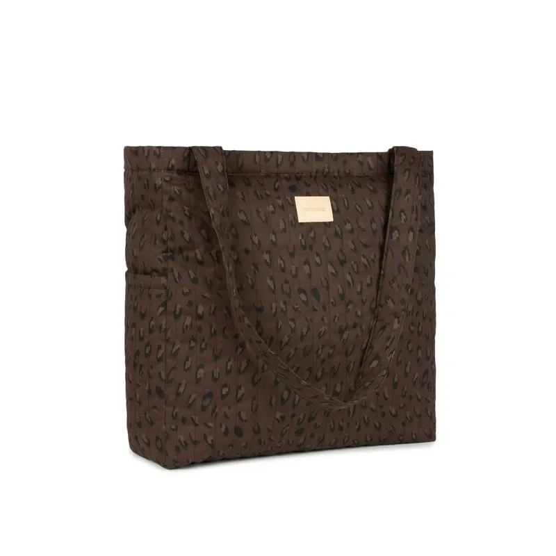 Tote bag Hyde Park - Leonie brown - NOBODINOZ - Perlin Paon Paon