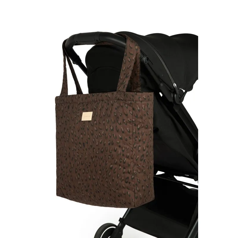 Tote bag Hyde Park - Leonie brown - NOBODINOZ - Perlin Paon Paon