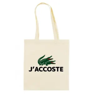 Tote Bag J'Accoste - Livraison Gratuite | Grafitee