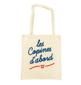 Tote Bag Les Copines D'abord | Grafitee