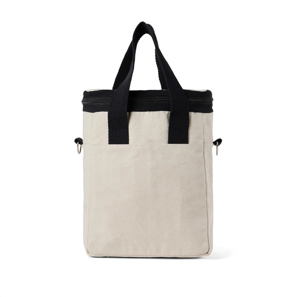 Tote bag promotionnel isotherme en coton recyclé - 34x25x12cm - DIMPLE - Vertlapub