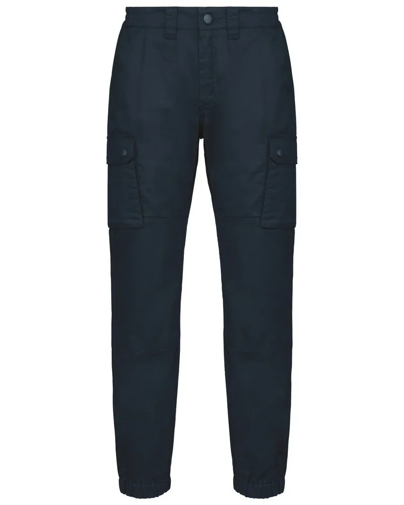 WK. Designed To Work WK711 - Pantalon cargo unisexe avec bas élastiqué