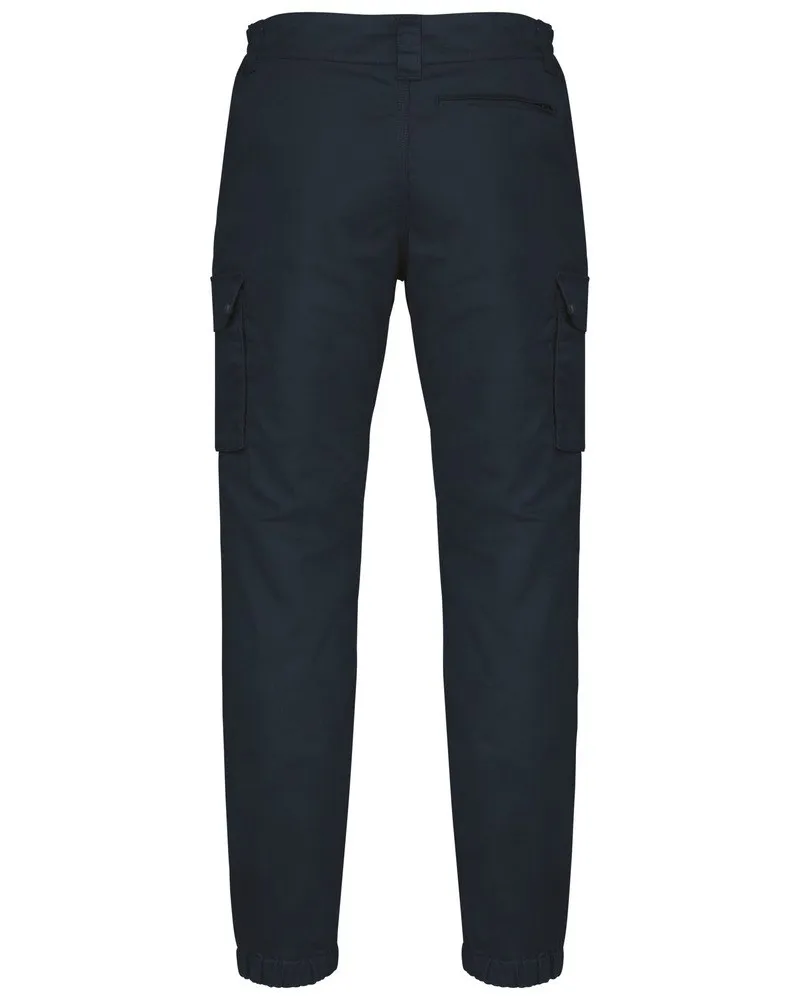 WK. Designed To Work WK711 - Pantalon cargo unisexe avec bas élastiqué